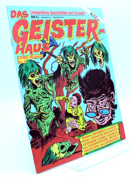 Das Geister-Haus: Unheimliche Geschichten zum Gruseln Comic Magazin Nr. 6: Das Geheimnis der Lebens-Riten von Interpart